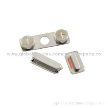 Volume + Vibrator + Power Switch Side Button Set for iPhone 4S, Standard Size